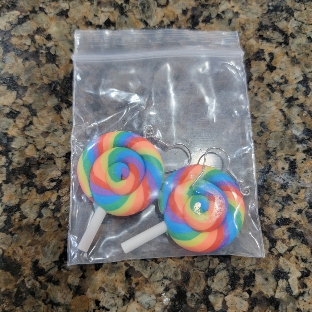 NWOT Lollipop Earrings